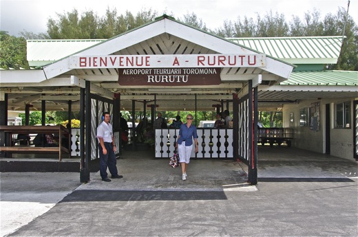aéroport Rurutu, nov 2010
