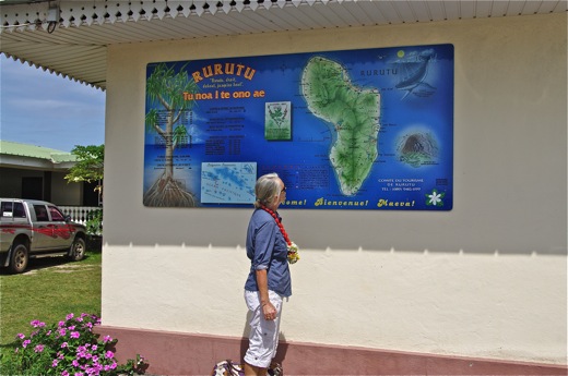 carte de Rurutu, nov 2010