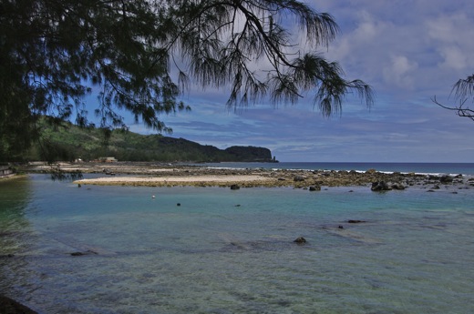 Moerai océan, pointe Teraipo, dec 2010