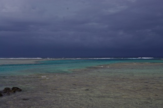 Rurutu : baie d'Avera, nov 2010