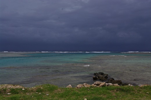 Rurutu : baie d'Avera, nov 2010