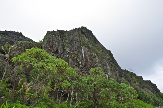 falaise du Makatea, nov 2010
