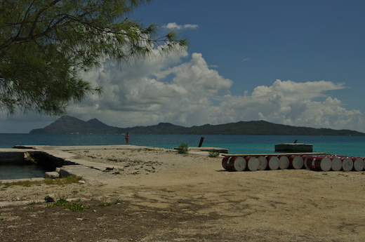 vue sur Mangareva