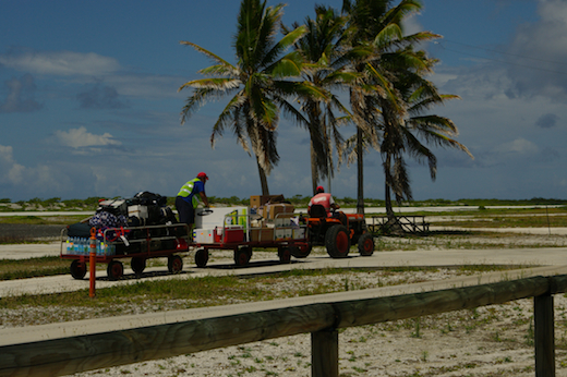 transport des bagages