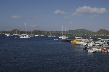 Petite-Terre port de plaisance Dzaoudzi