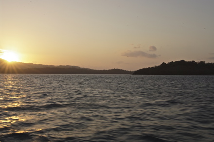 coucher de soleil