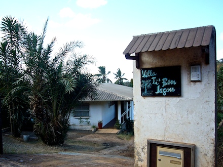 Villa TI'BEN Lagon, juillet 2009