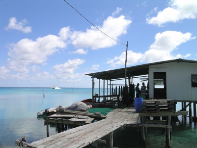 ferme perlière aux Tuamotu