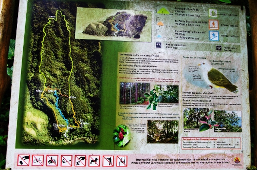 plan du circuit + informations, nov 2009
