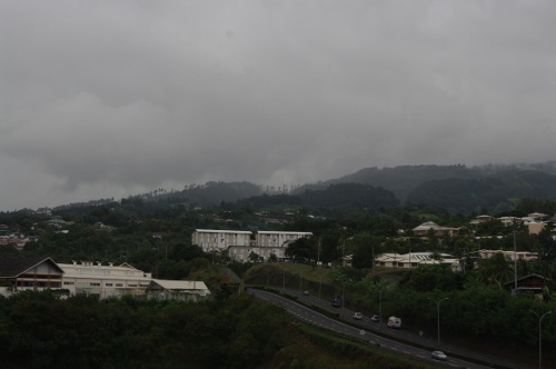 côté montagne vers l'Université, juin 2010